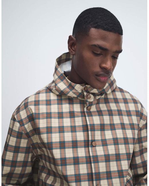 ASOS White Stormmaxtm Water Repellent Oversized Raincoat for men