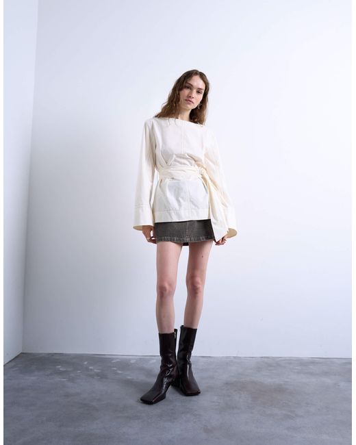 TOPSHOP White – oberteil