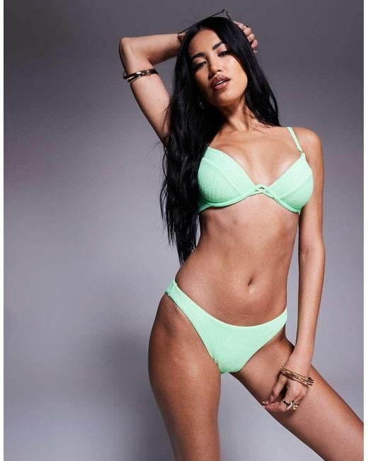 Boux Avenue Green Ibiza Underwire Bikini Top