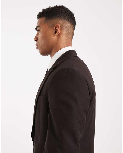 ASOS Black Regular Suit Jacket for men