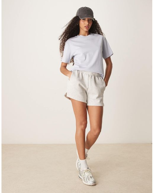 Gina Tricot White Short Sleeve T-shirt