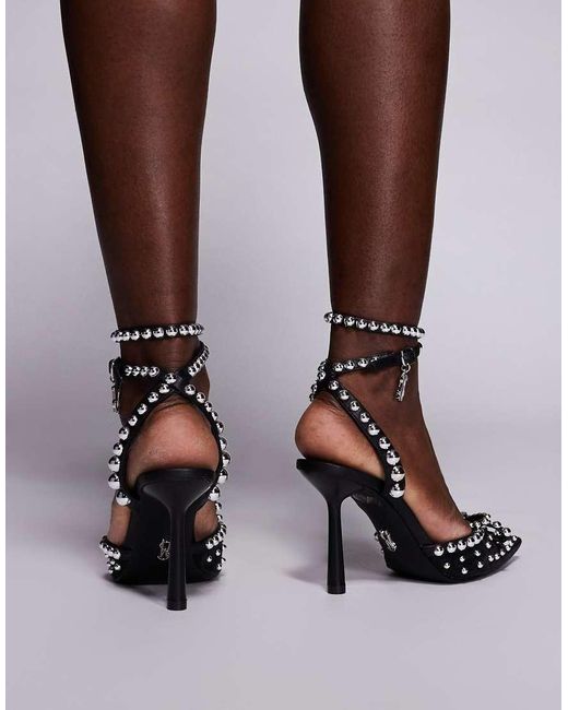 Steve Madden Brown Val Bow Detail Heels