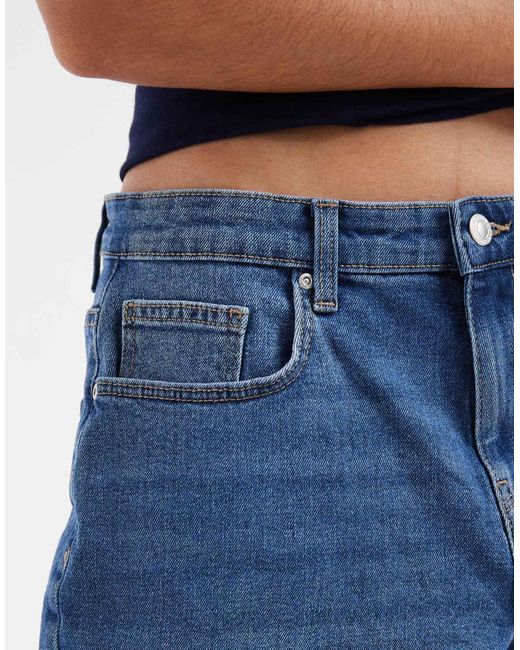 ONLY Blue Denim Shorts With Stretch