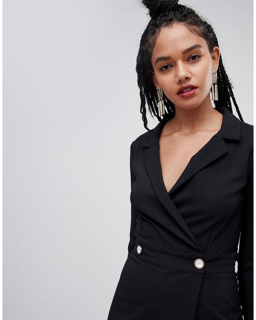 miss selfridge tuxedo dress
