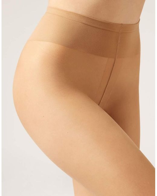 Calzedonia White 20 Denier Sheer Tights