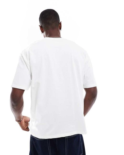 ASOS White Essential Relaxed T-shirt for men