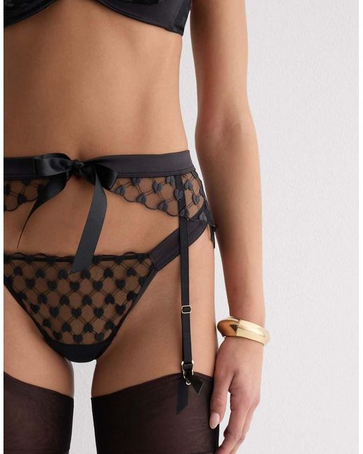 Intimissimi Brown The Love Club Suspenders