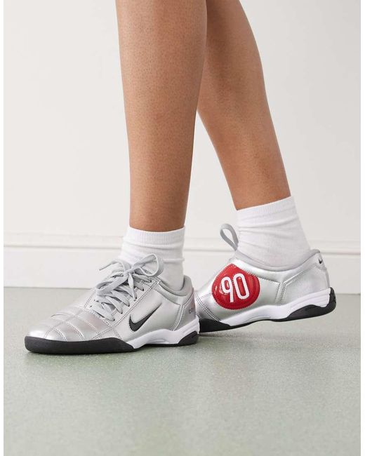 Nike T90 Metallic Trainers
