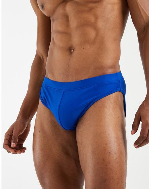 ASOS Blue Swim Briefs for men