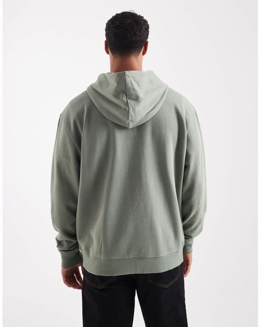 ASOS Gray Hoodie With Celestial Print for men