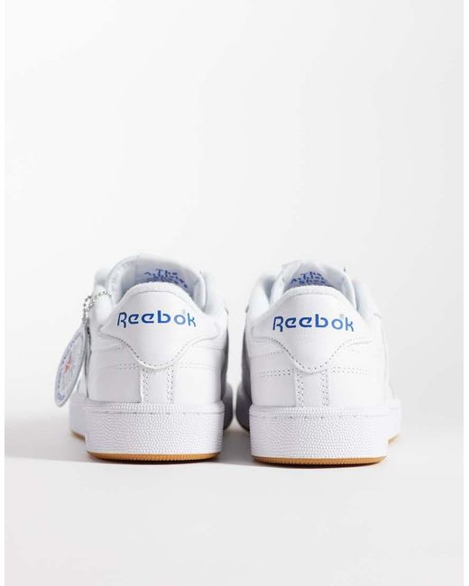 Reebok White Club C 85 Trainers for men