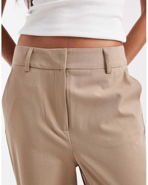 Vero Moda Natural Straight Leg Tailored Trouser Co-Ord