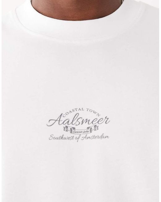 Threadbare White Back Print T-shirt for men