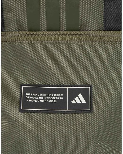 Adidas Originals Green 3 Stripes Flap Backpack
