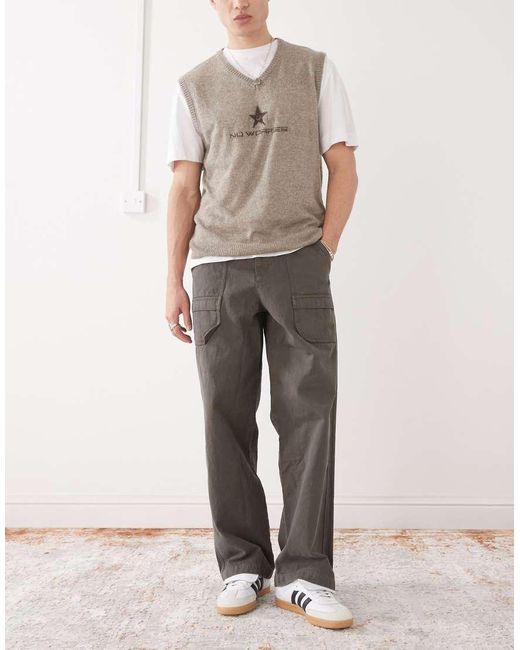 Adidas Originals Natural Premium Essentials Pants for men