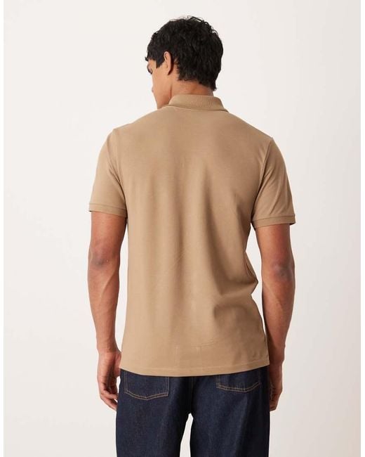 ASOS Blue Essentials Regular Fit Polo for men