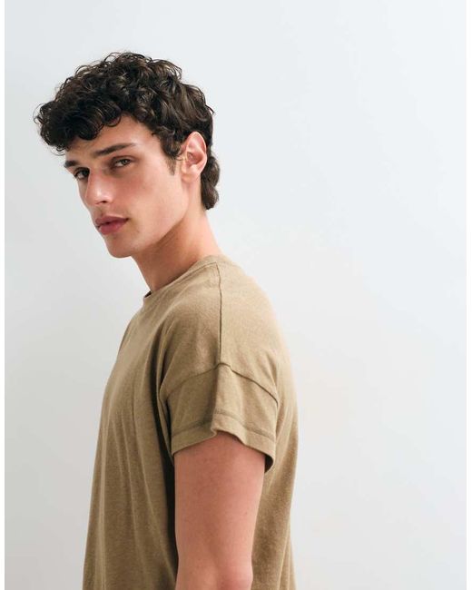 ASOS White Boxy Oversized T-shirt With Cap Sleeve for men