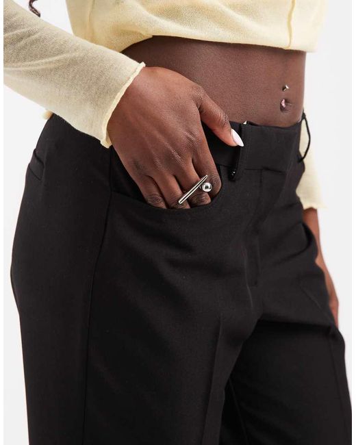 JJXX Black Mary Tailored Flared Trouser