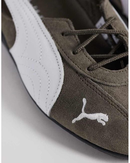 PUMA Brown Speedcat Ballet Nova Flats
