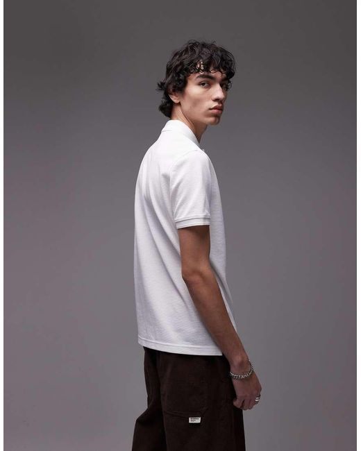 Tommy Hilfiger Normaal Poloshirt Met Textuur in het Gray voor heren