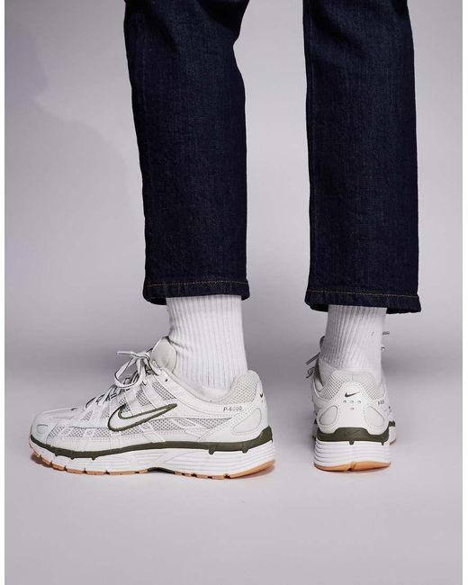 Nike Gray P-6000 Trainers