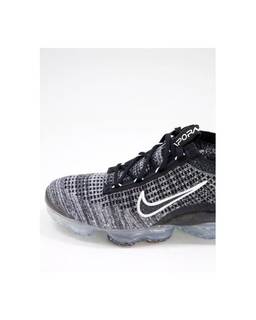 Nike Air Vapormax 2021 Flyknit Trainers in Gray Lyst