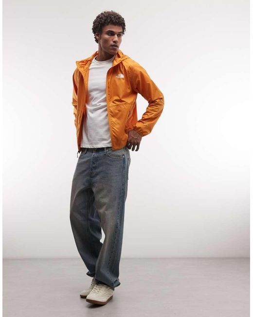 The North Face Orange Cyclone Wind Jacket for men