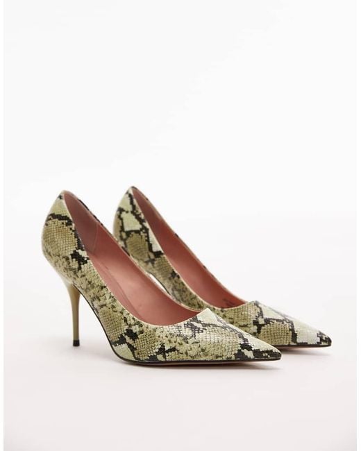 ASOS Black Perth Pointed Stiletto High Heeled Pumps