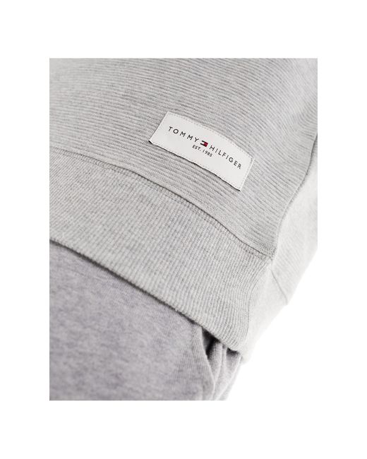 Tommy Hilfiger Gray – established – lounge-sweatshirt
