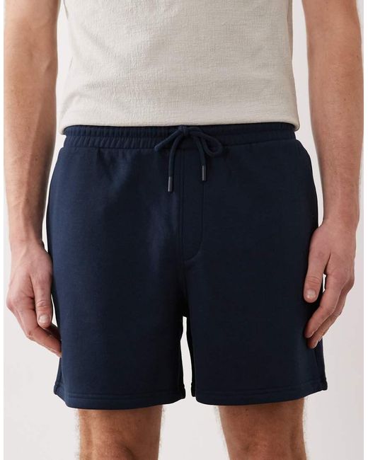 ASOS Blue Essentials Oversized Fit Jersey Shorts for men
