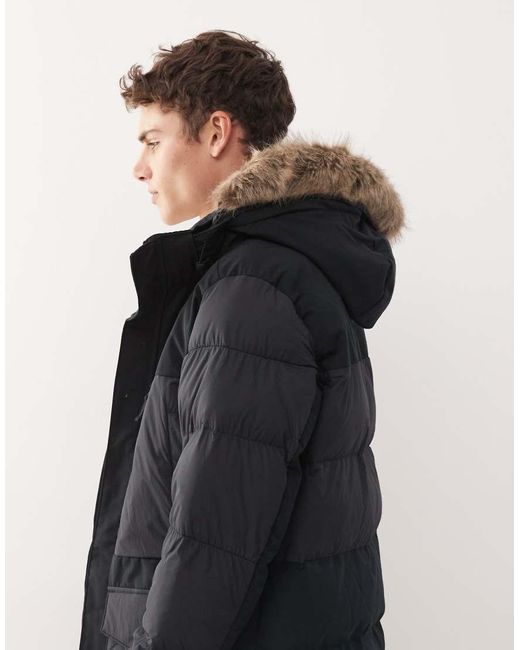Parka Negra Marquam Peak Fusion Ii De Columbia de hombre de color Black