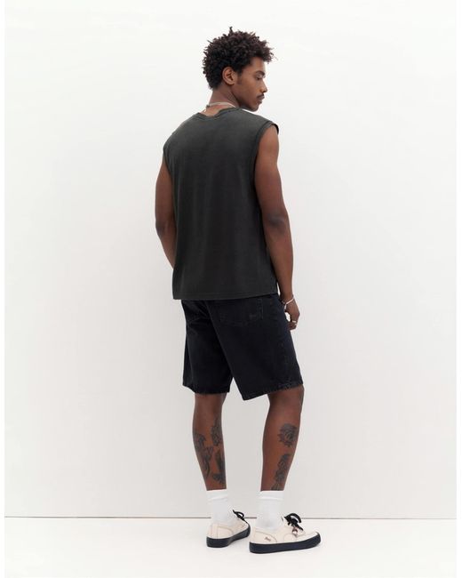 Pull&Bear – trägertop in Black für Herren