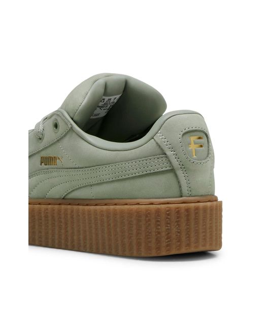 PUMA Green Fenty Creeper Phatty Sneakers