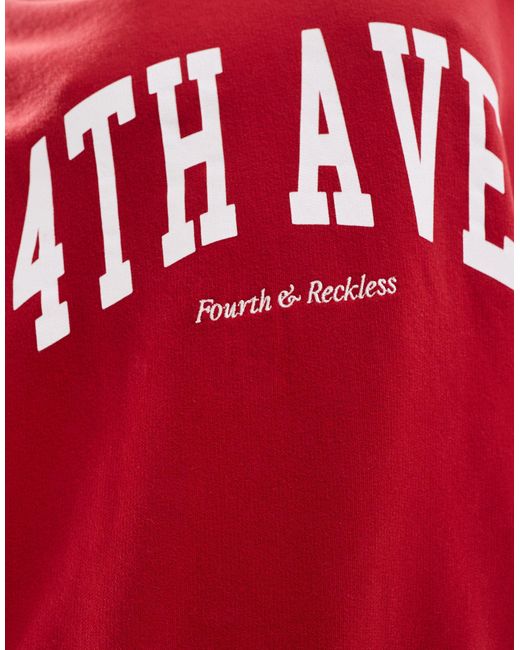 4th & Reckless Red Avenue Lounge Sweatshirt