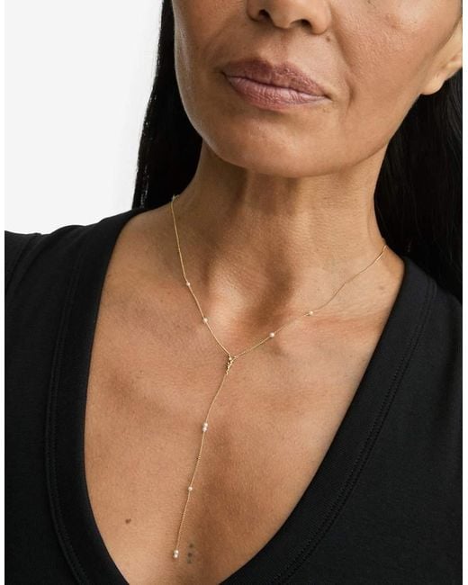 Pilgrim White Eron Ynecklace