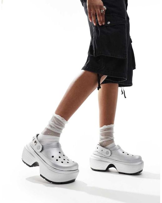 CROCSTM Metallic Stomp Clogs