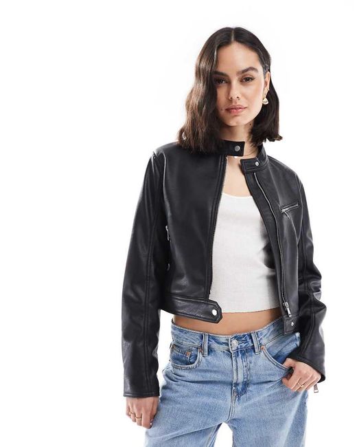 Giacca Nera di Stradivarius in Blue