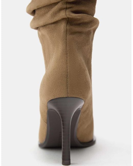 Pull&Bear Brown – stiefel