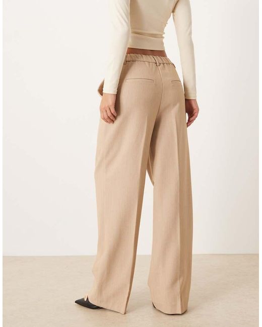 Y.A.S Natural Tailored Wide Leg Trouser Co-ord