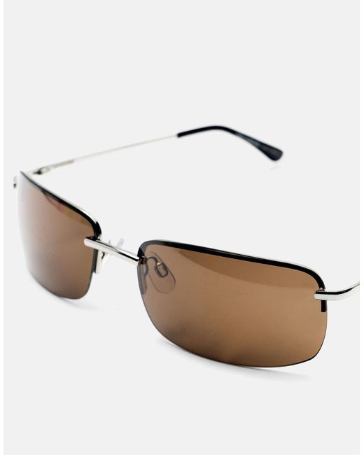 Pull&Bear White – sonnenbrille