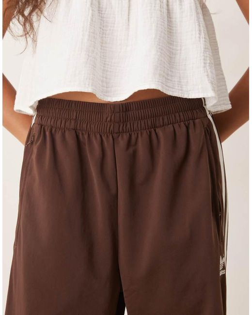Pantalones De Chándal Marrones Firebird De -Marrón Adidas Originals de color Brown