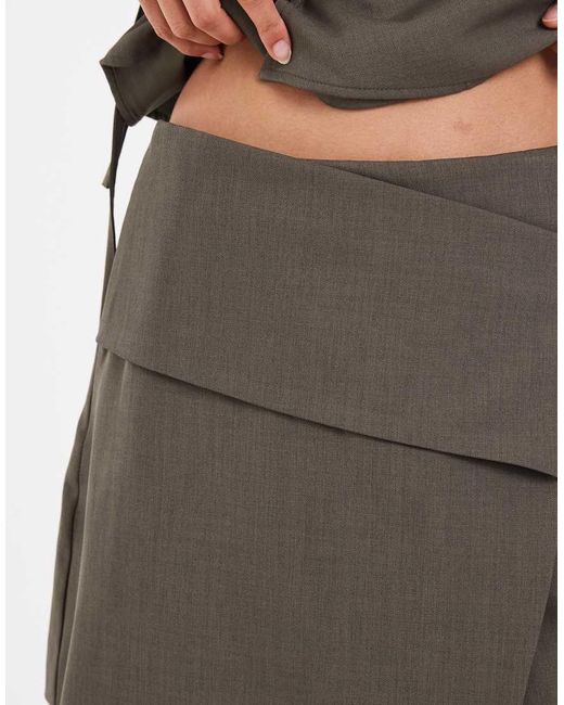 Muse Assembly Gray Tie Detail Milly Pants