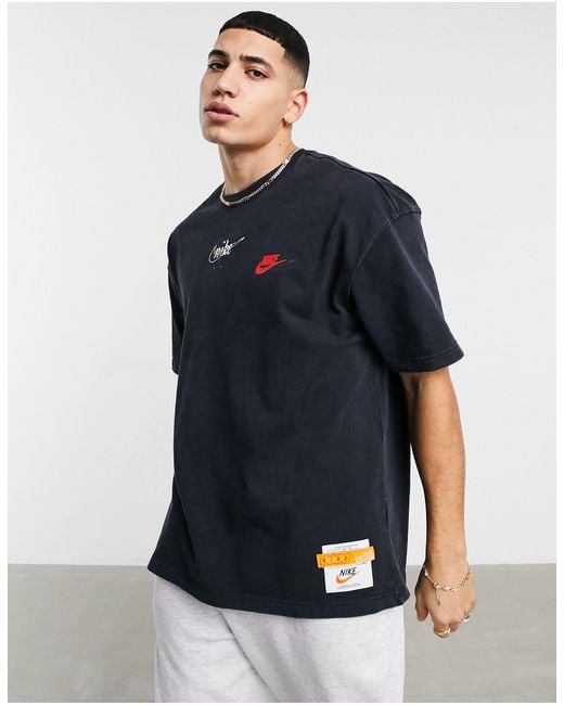 nike wash drip tee