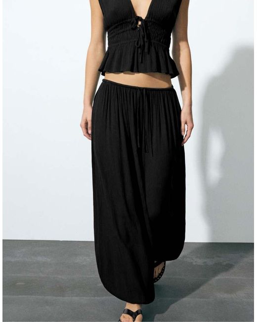 Pull&Bear Sarouel in het Black
