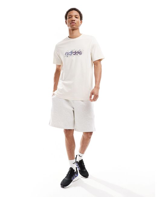 Adidas Originals Adidas training – t-shirt in White für Herren