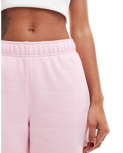 PacSun Pink Sport Slogan Wide Leg Tracksuit Pants