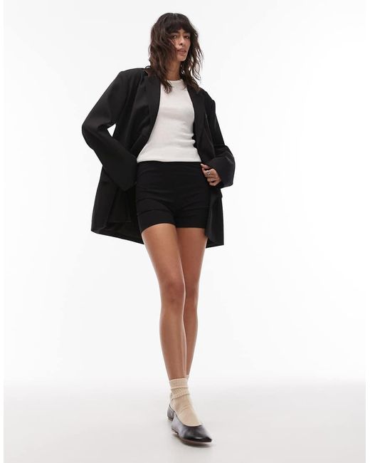 ASOS White Shorter legging Shorts