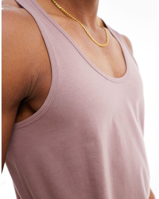ASOS Pink Vest for men