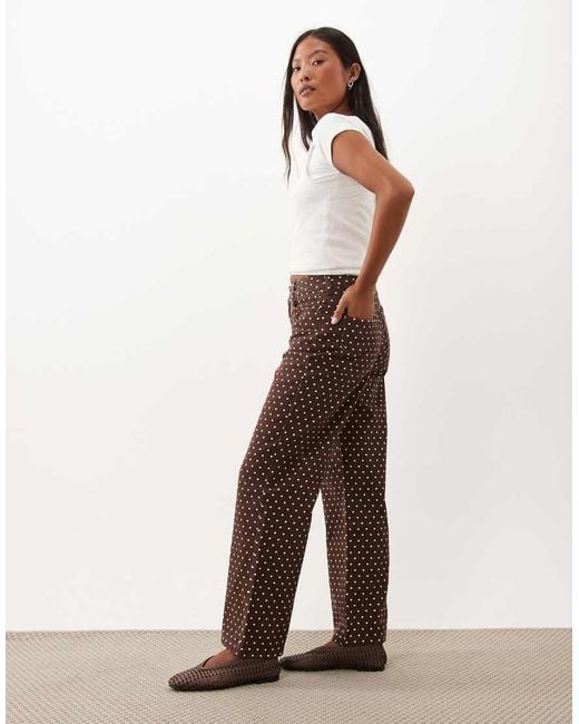 New Look White Wide Leg Jean