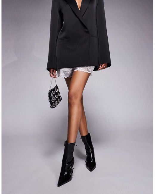 Steve Madden Black – hohe stiefeletten